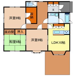 カサブランカ昭和の物件間取画像